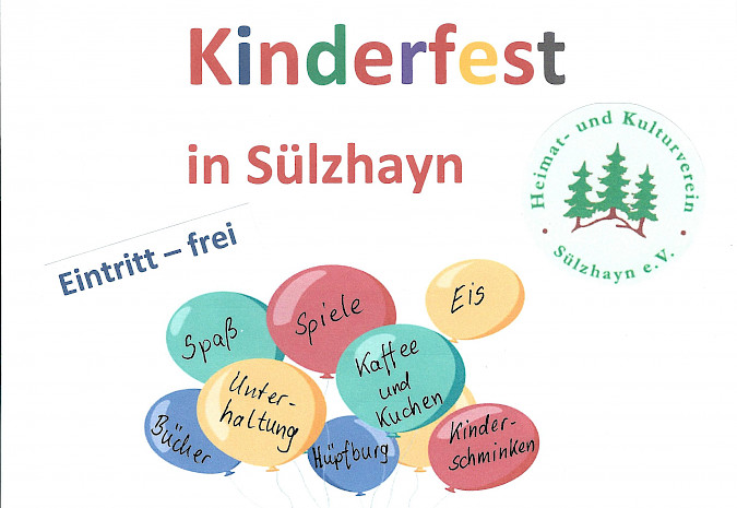 Kinderfest und Bibliothekseröffnung im Sülzhayner "Haus des Gastes" und Kurpark