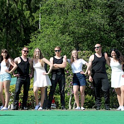 die Funken gaben auch eine Zugabe!