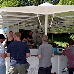 kühle Getränke waren sehr begehrt