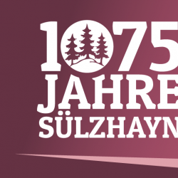 Sülzhayn schmückt sich für's Jubiläum