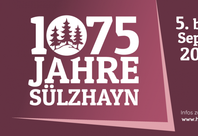 Sülzhayn schmückt sich für's Jubiläum