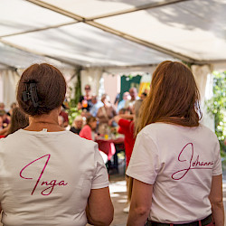 101 Moderation mit Inga und Johanna (Foto: M. Haupt)