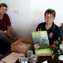69 Stand mit Festschrift zur 1075-Jahrfeier (Foto: T. Ittner)