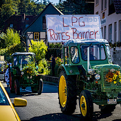 20 LPG Rotes Banner (Foto: A. Billert)
