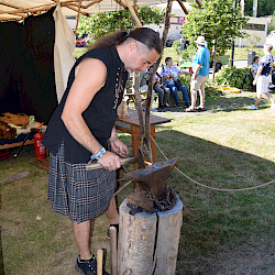 65 Handwerksausstellung - Schmied (Foto: J. Ließmann)