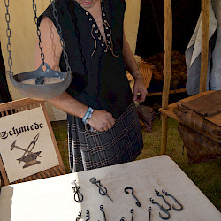 66 Handwerksausstellung - Schmied (Foto: J. Ließmann)