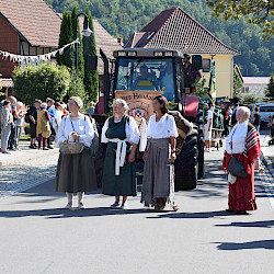 54 Kiepenfrauen des Heimat- und Kulturvereins Sülzhayn (Foto: J. Ließmann)