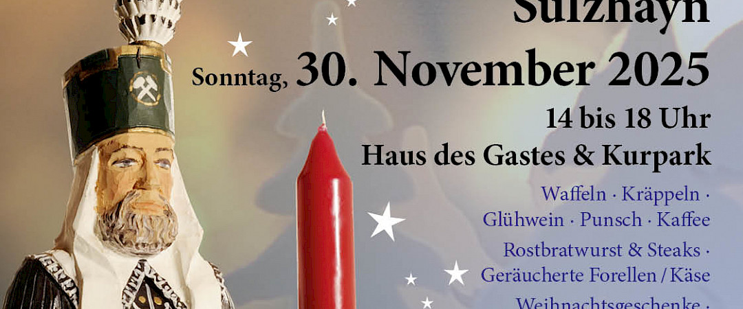Bergweihnacht am 1. Advent, 30. November 2025, in Sülzhayn