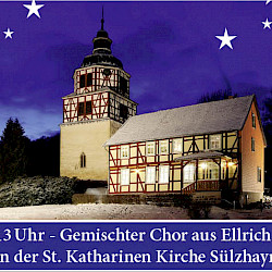 Bergweihnacht am 1. Advent, 30. November 2025, in Sülzhayn